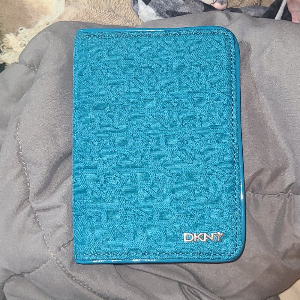 DKNY Blue Passport Protector / Holder